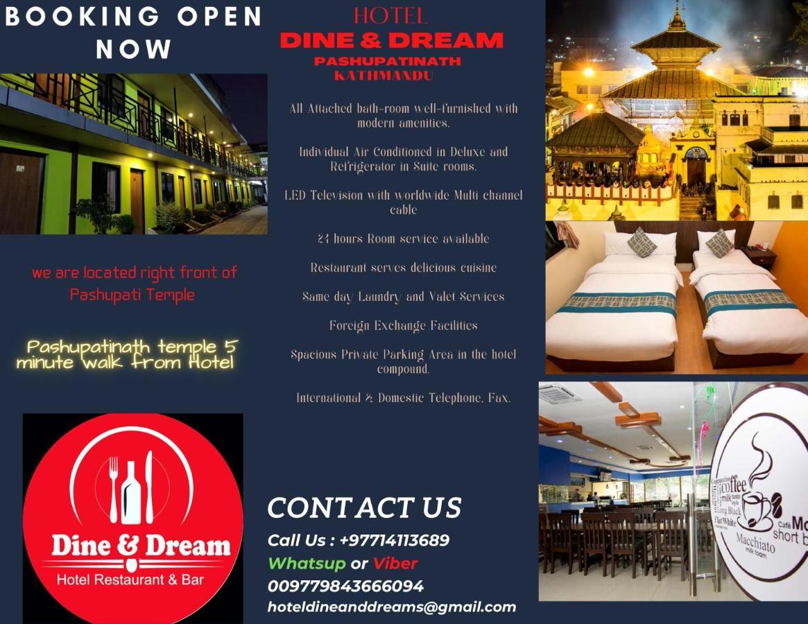 Hotel Dine & Dream Catmandu Exterior foto